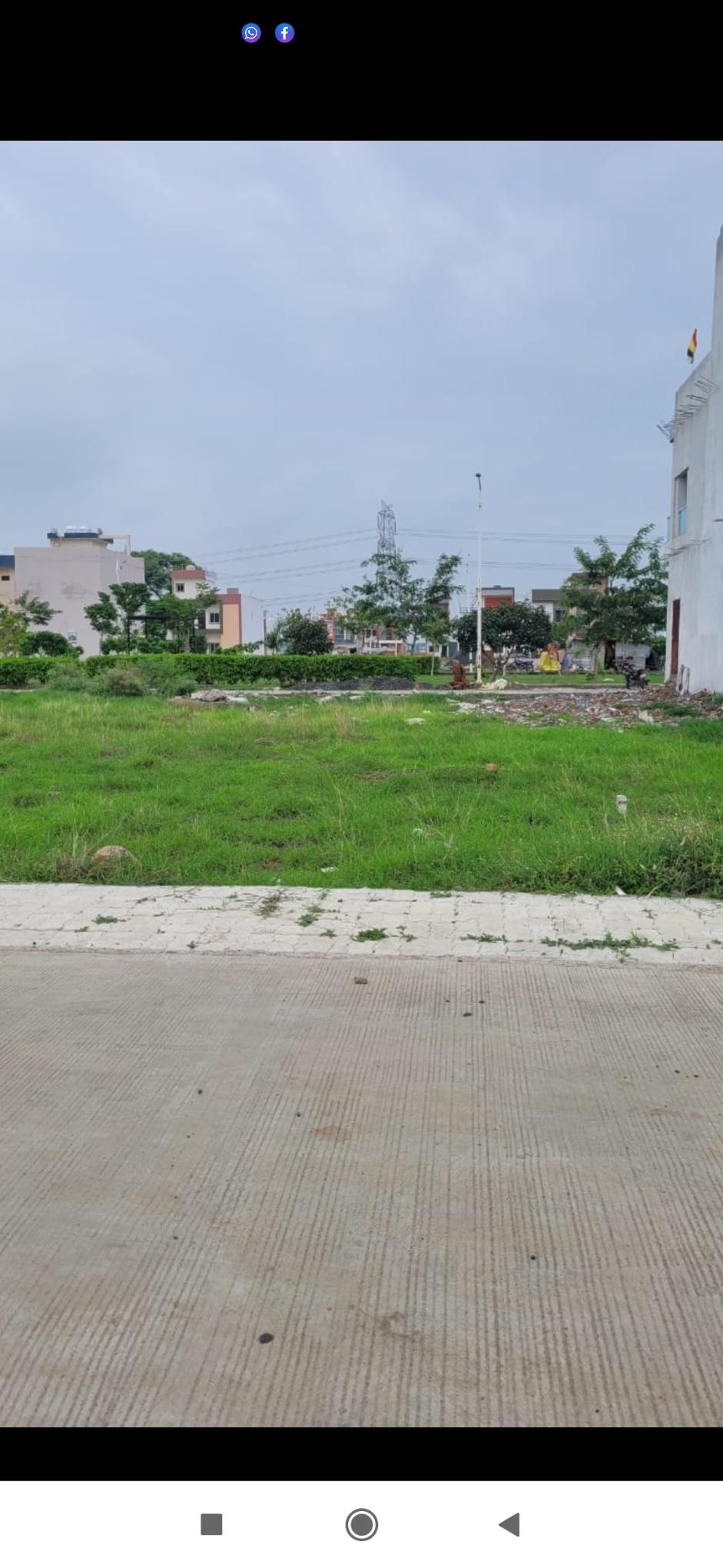 Resell plot colony name omexe greens Balyakhedi Indore near tample school  