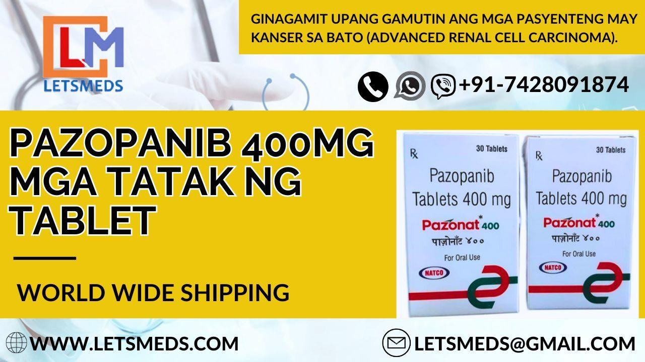 Buy Indian Pazonat 400mg tablets at lowest price Thailand 