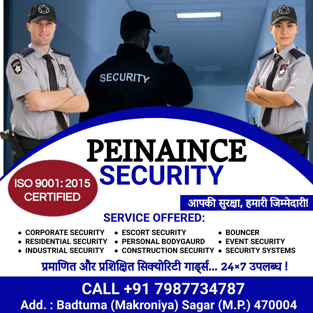 Security/ Guard service; Exp: 4 year