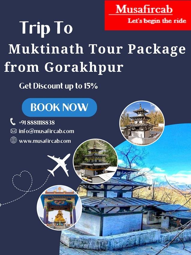 Muktinath tour Package from Gorakhpur 