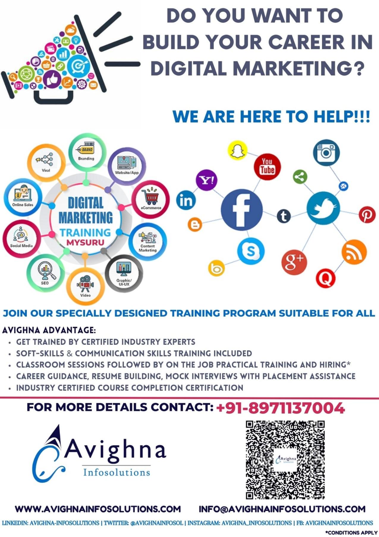 Digital Marketing Training & Services at Mysuru
