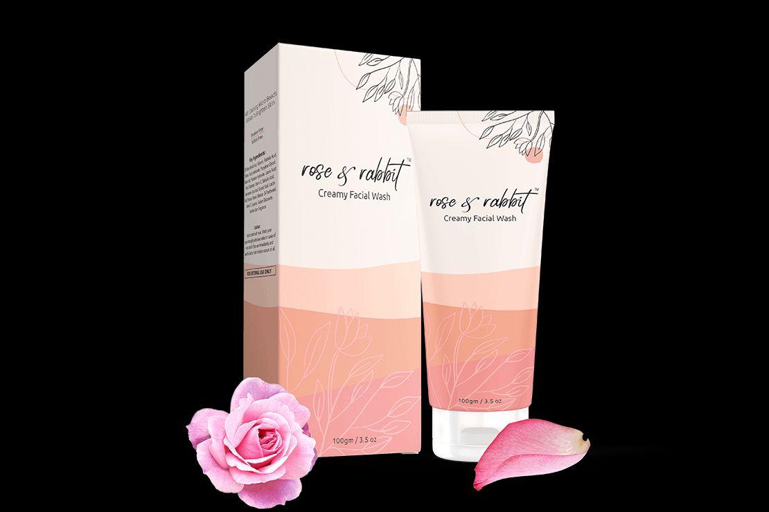 Rose & Rabbit Creamy Face wash 