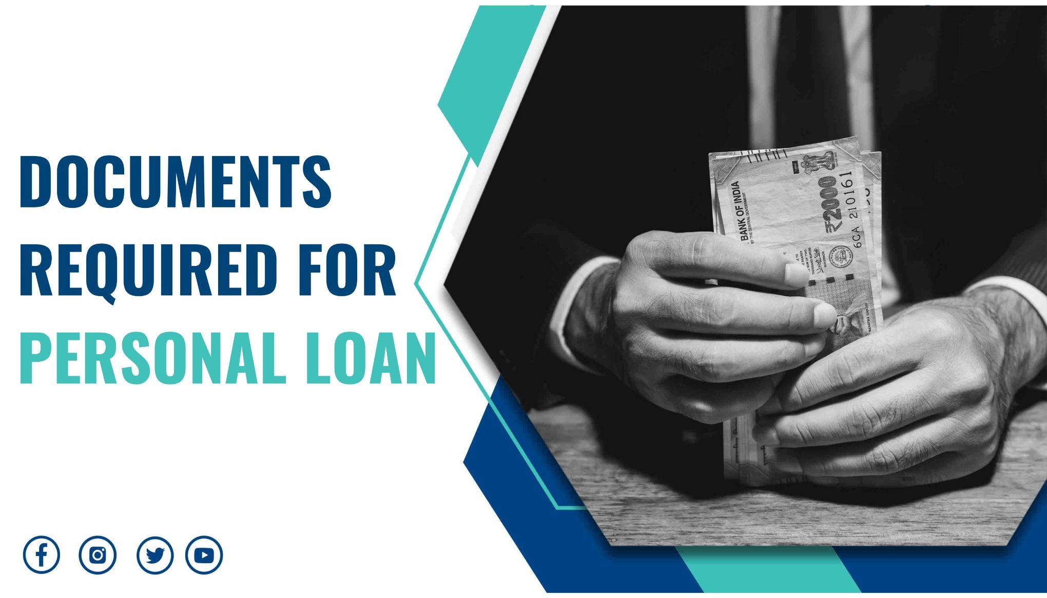  Documents Required for Personal Loan