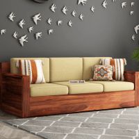 Elevate Your Relaxation with Wooden Street's Wooden Sofas - Up to 55% Off!