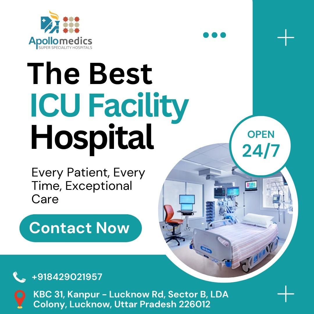Best ICU Facility Hospital in Lucknow - Apollo Hospital