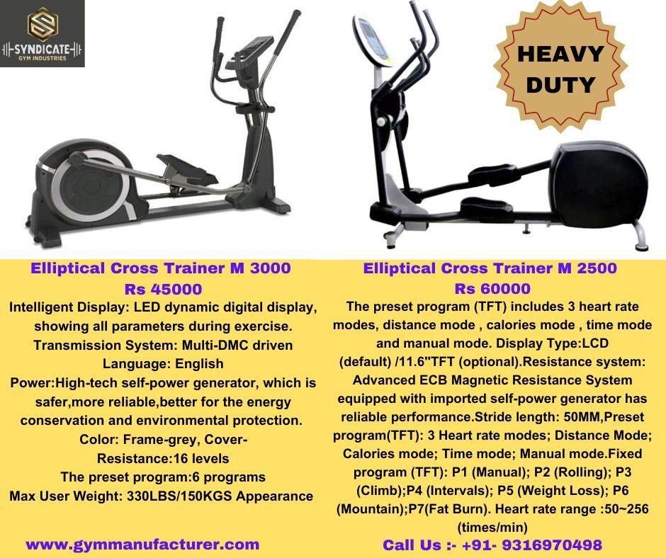 COMMERCIAL HEAVY DUTY ELLIPTICAL CROSS TRAINER