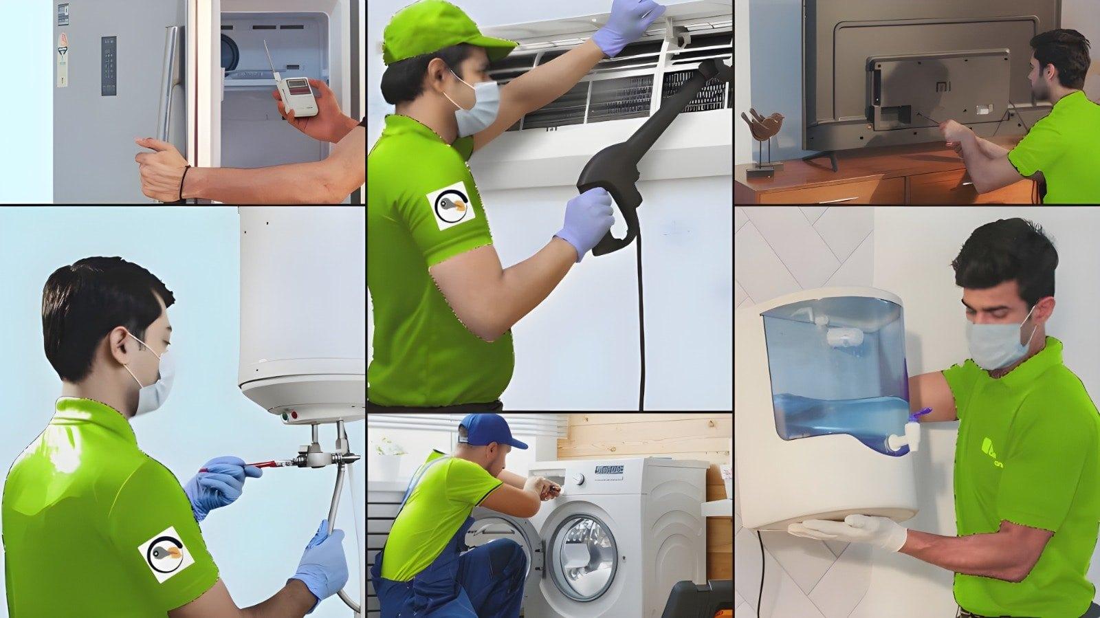 We are providing all appliances like Ac , cooler, fan, microwave etc  repair and maintenance services at your doorstep within 60 to 120 min