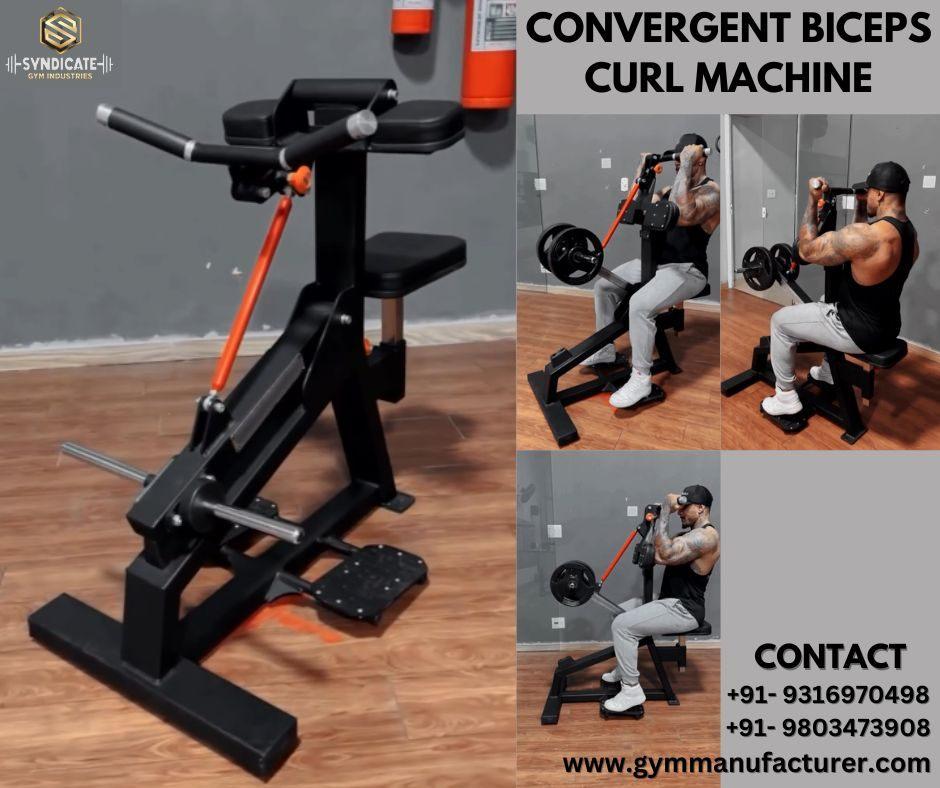 CONVERGENT BICEPS CURL MACHINE