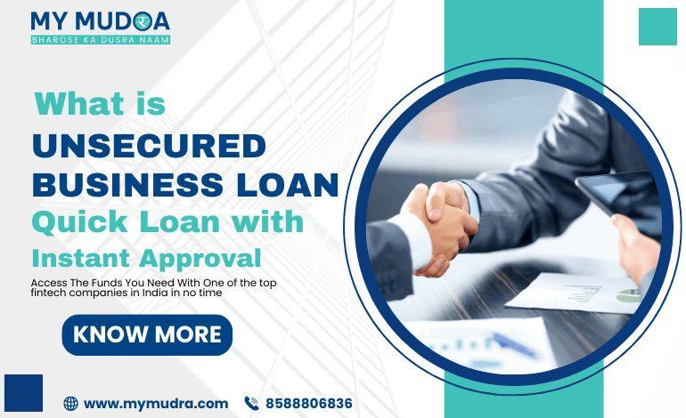 What is Unsecured Business Loan