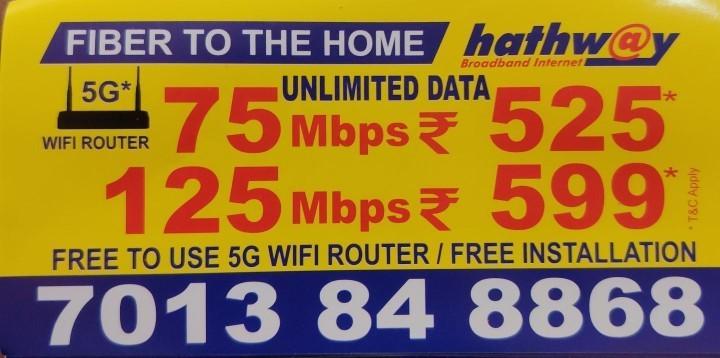 Hathway Broadband Call 7013848868 