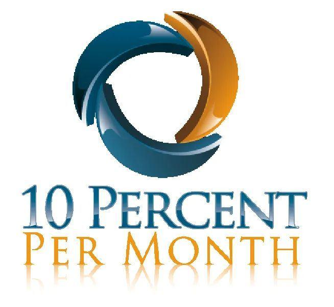 Monthly 10 percent