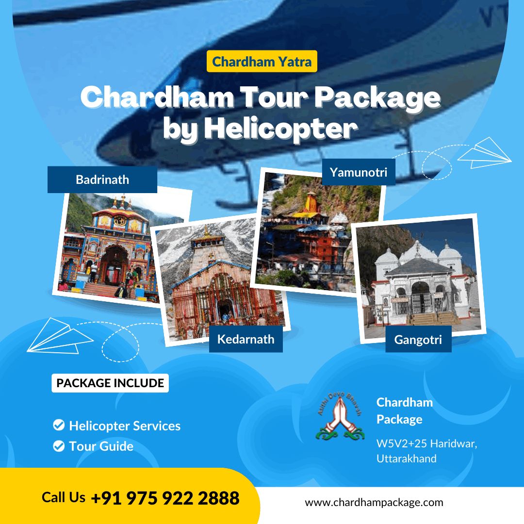 Chardham Tour Package BY Helicopter