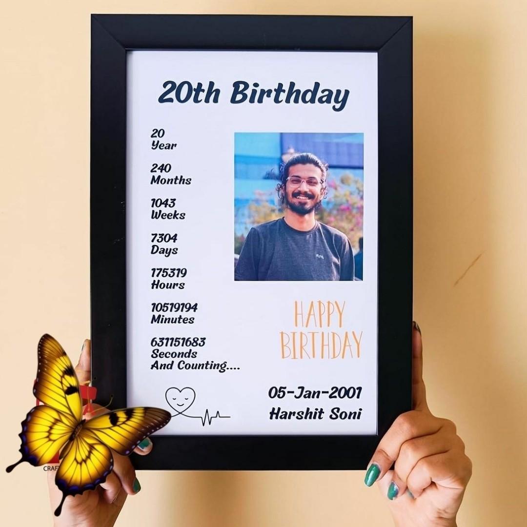 Customize photo frame