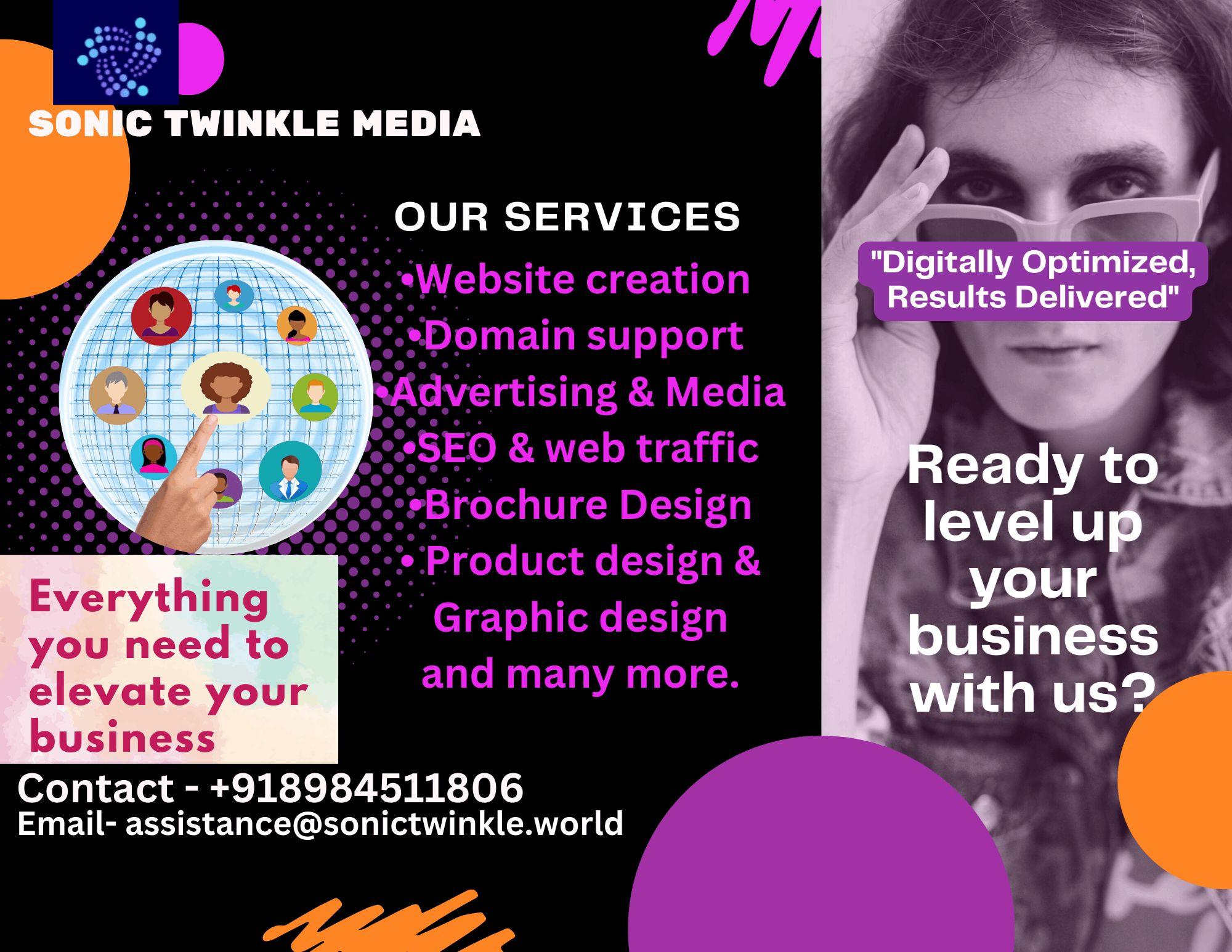 Digital Marketers, Graphic Designer; Exp: More than 5 year