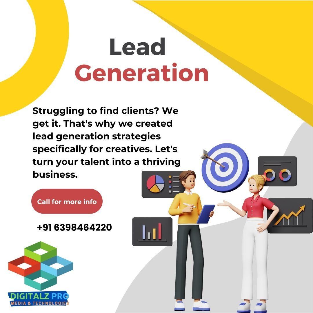 Lead Generation Services in India - Digitalz Pro Media