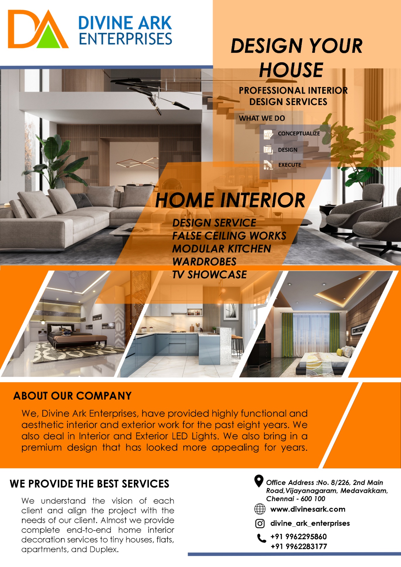Interior designs & constructions 