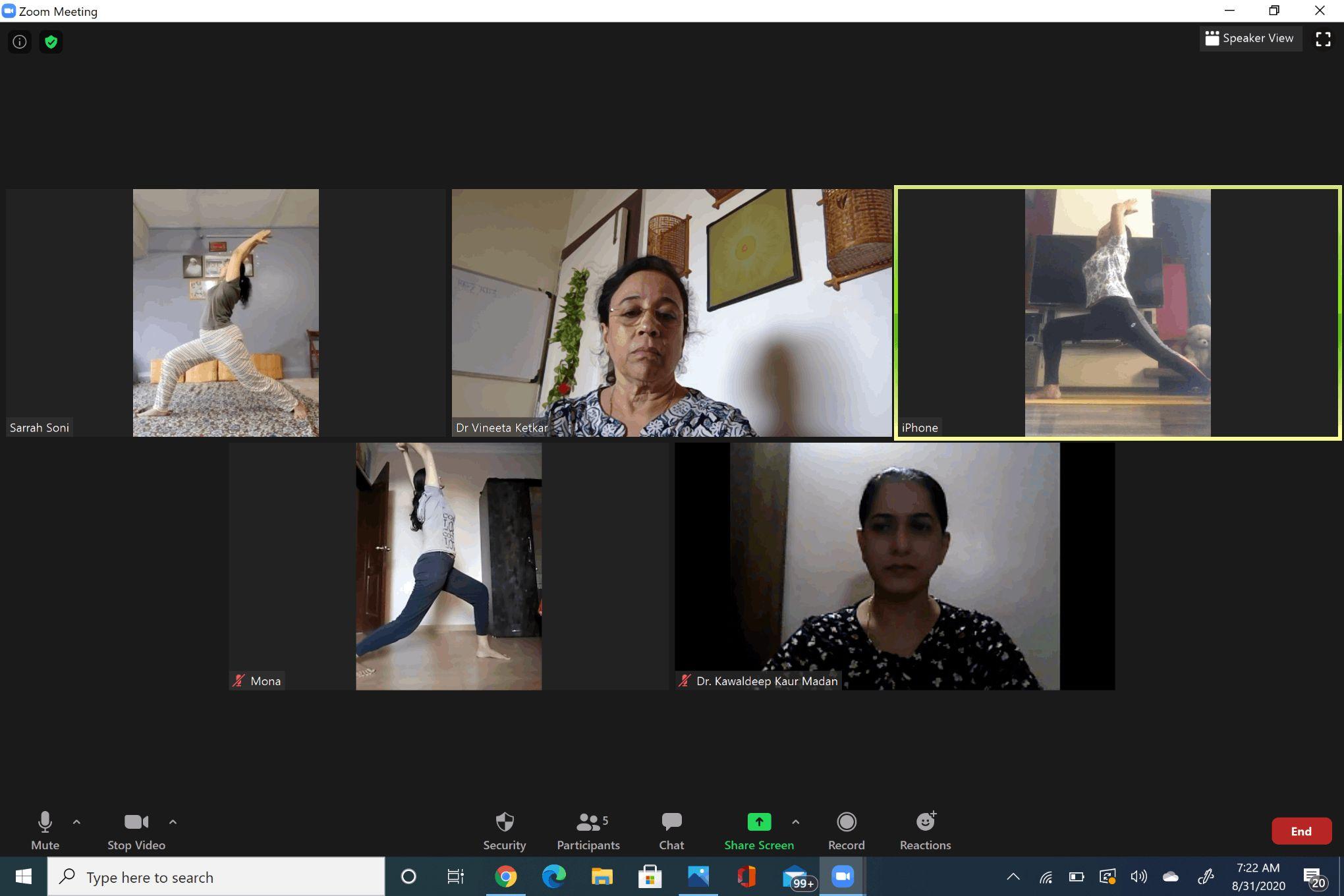 Workouts/ Yoga; Exp: 3 year