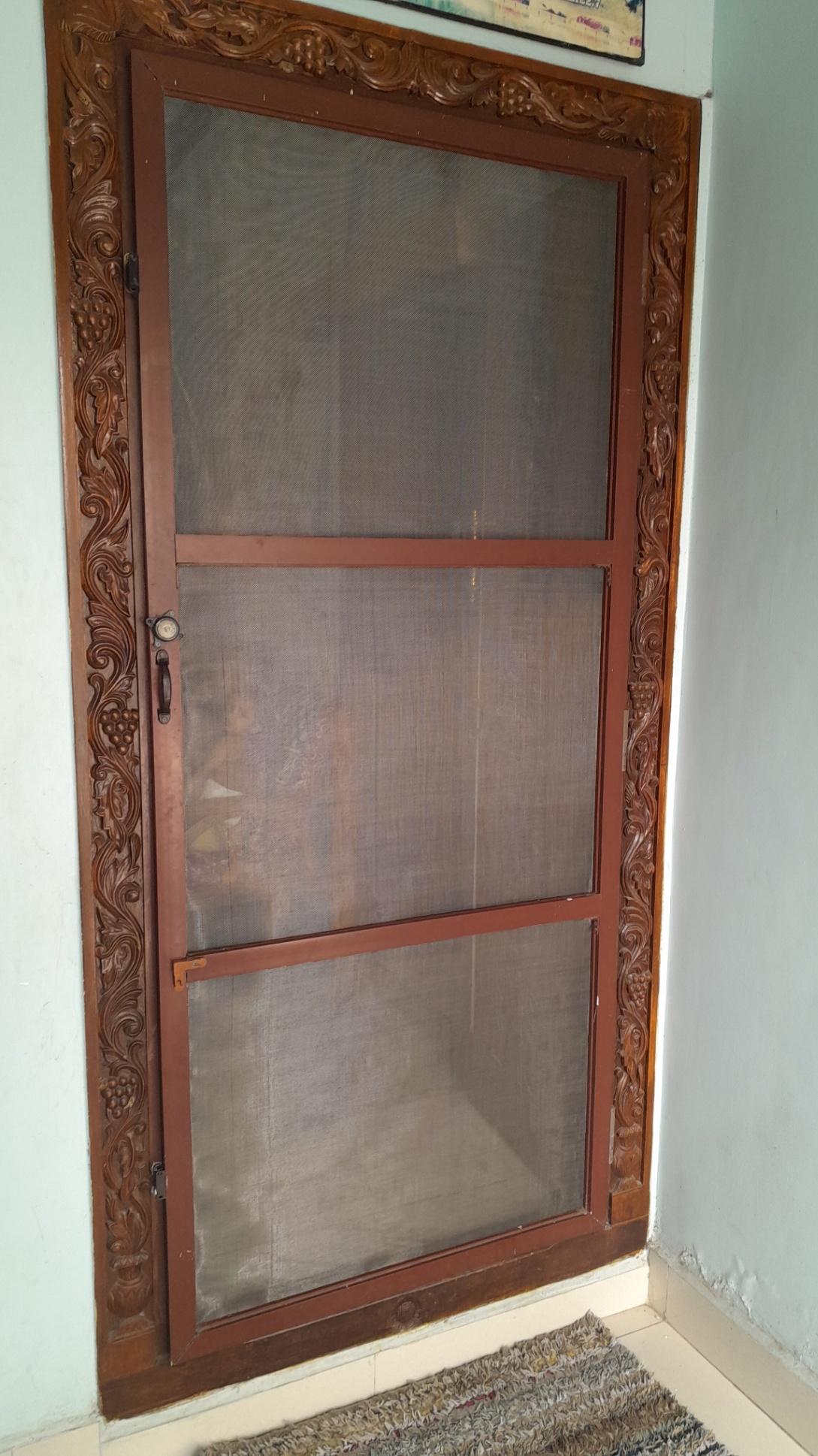 Interiors work done with plywood and pvc