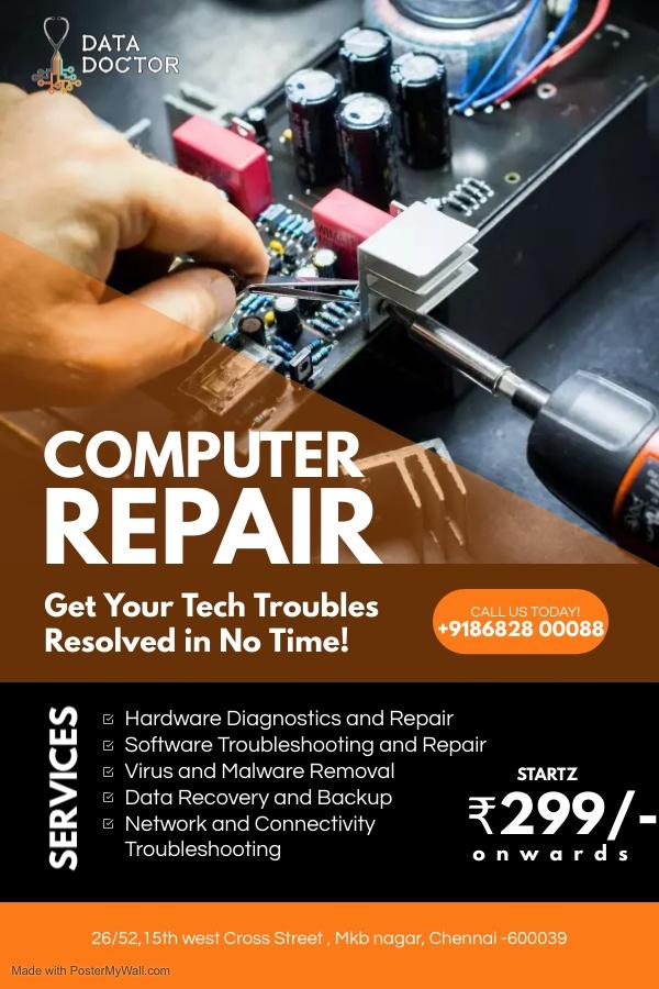 Desktop & Laptops Doorstep Service 