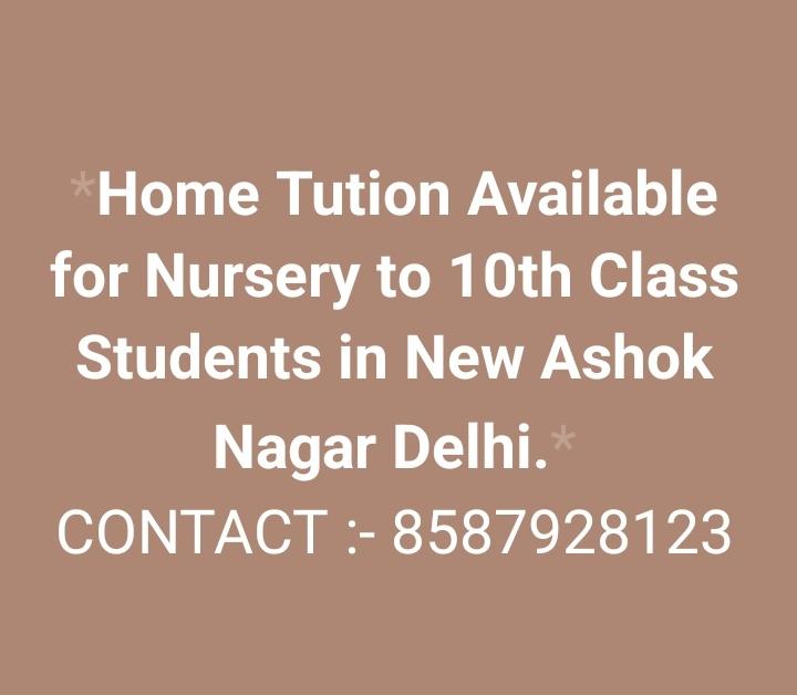 Class 9th/ 10th Tuition, Elementary (Class 1 - 5 Tuition), English, Mathematics, Middle Class (6th -8th) Tuition; Exp: More than 5 year