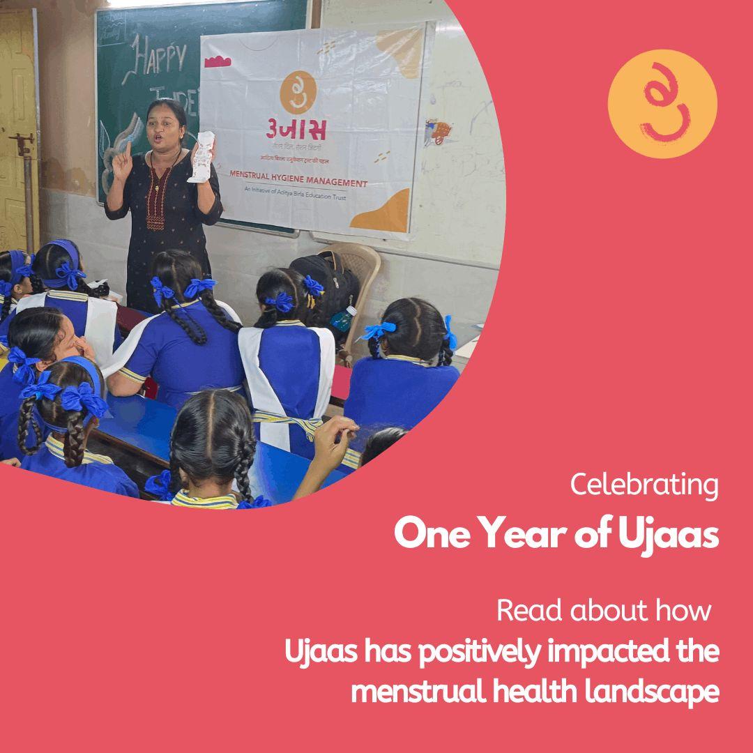 1st Anniversary | Ujaas - Proud Journey Of Menstrual Health & Hygiene Initiative