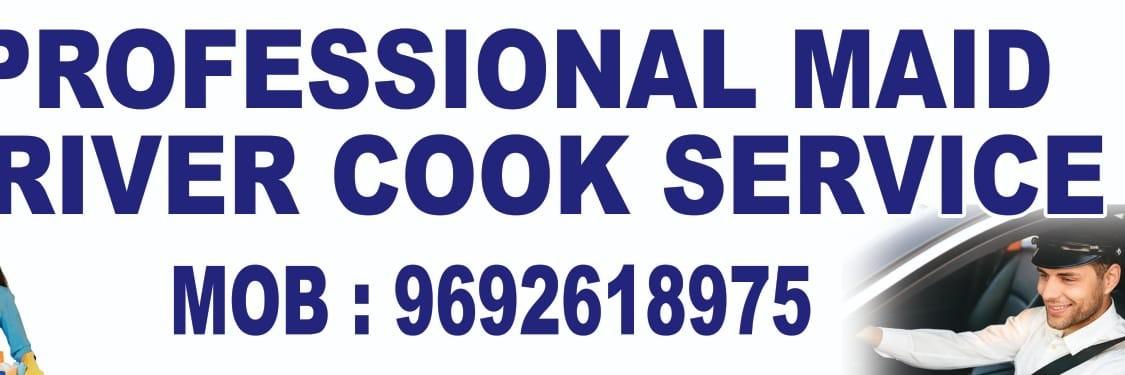 COOK SERVICE PROVIDER /MAID SERVANT SERVICE 9692618975