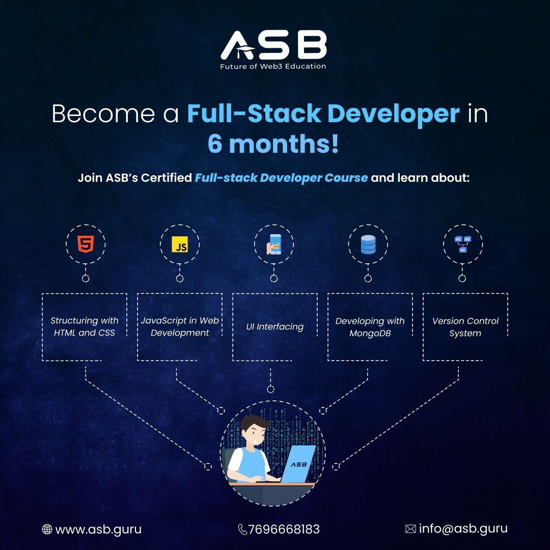 Best Course for Full-Stack Developers | Get trained with ASB