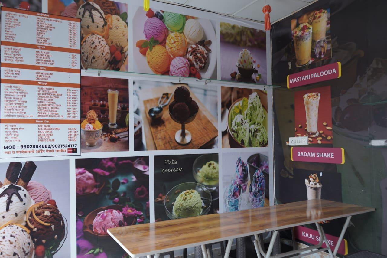 Ice cream/ Kulfi, Street Foods