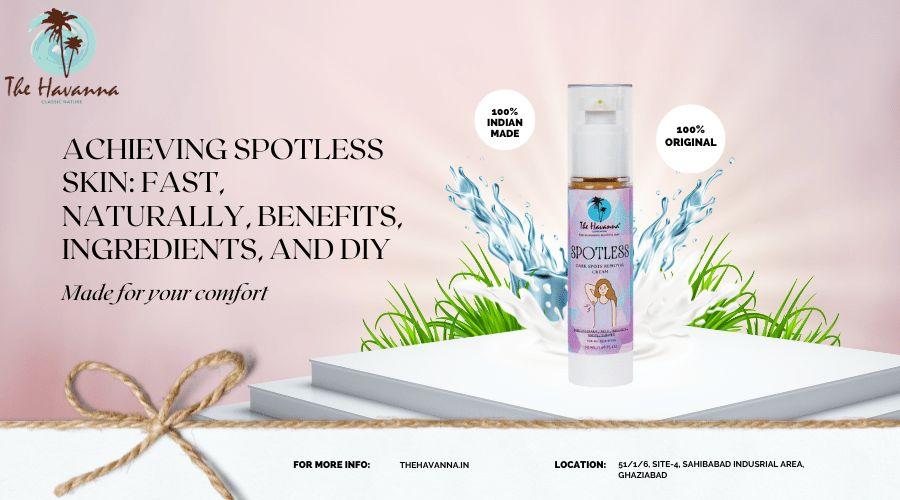 Spotless Acne Skin Treatment Cream Review