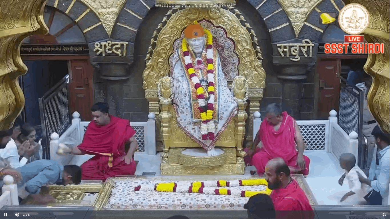                 TODAY DARSHAN SHREE SAI BABA SHIRDI SABKA MALIK EK (30/04/2024) 