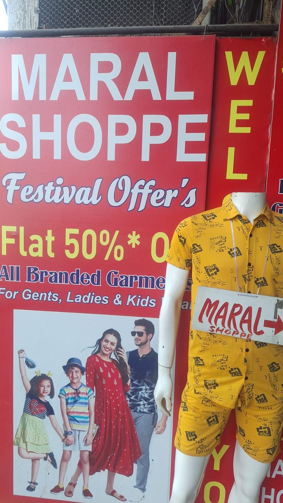 50% Off Deal on Clothing @MARAL SHOPPE, Bhopal