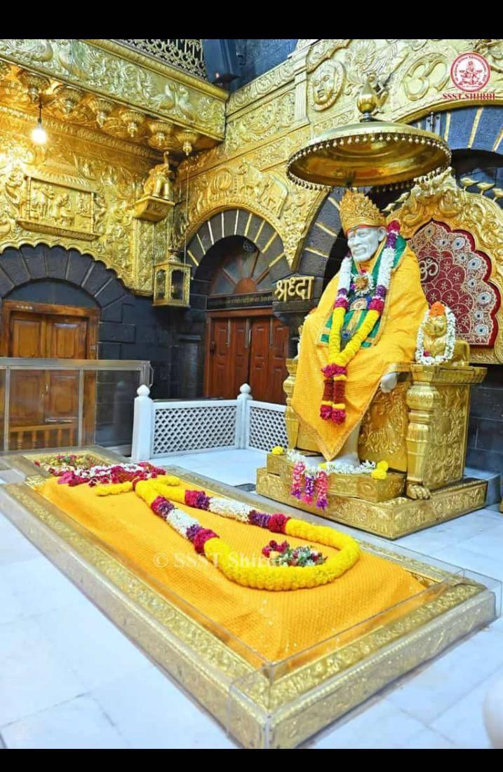                TODAY DARSHAN SHREE SAI BABA SHIRDI  SABKA MALIK EK (111/05/2024)