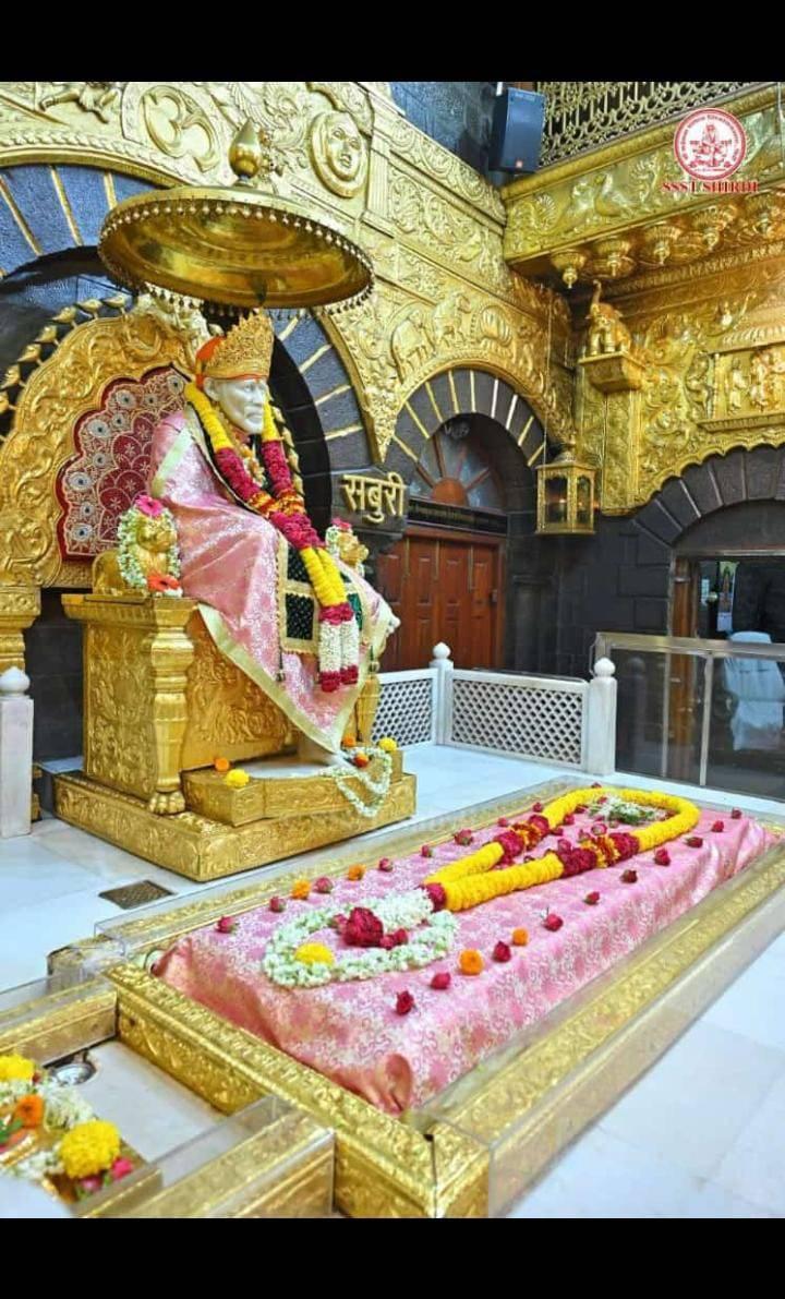                   TODAY DARSHAN SHRI SAIBABA  SHIRDI SABKA MALIK EK (14/05/2024)