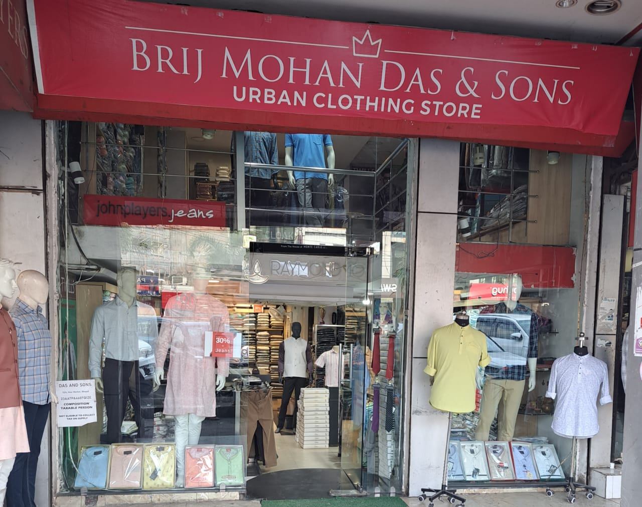 Upto 30% Off Deal on Clothing @BRIJ MOHAN DAS & SONS, Bhopal