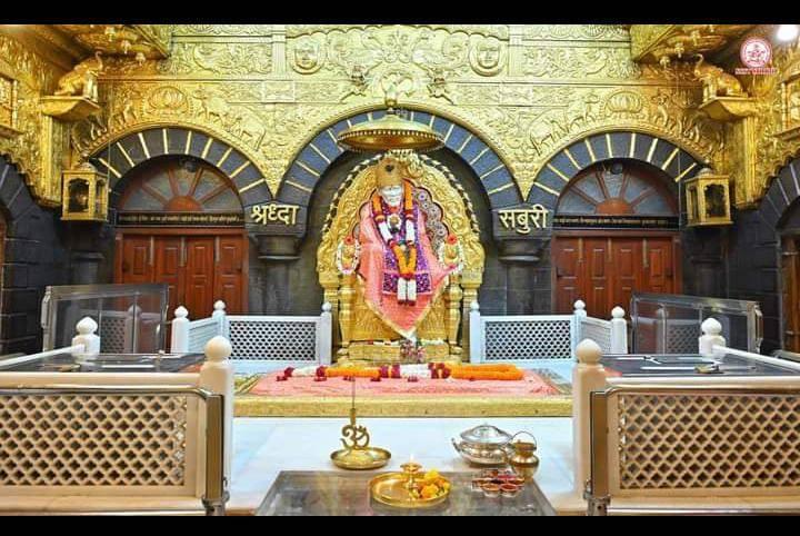                  TODAY DARSHAN SHREE SAI BABA SHIRDI SABKA MALIK EK (15/05/2024)