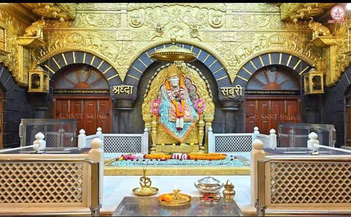                   TODAY DARSHAN SHREE SAI BABA SHIRDI SABKA MALIK EK (17/05/224)