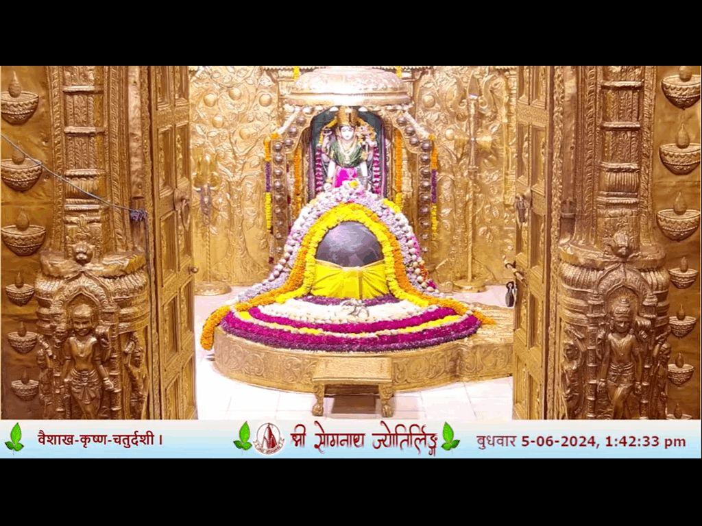 TODAY DARSHAN SHRI SOMNATH BABA OM NAMAH SHIVAYE