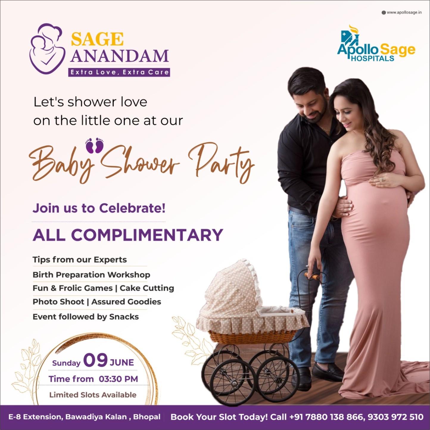Celebrate the joy of being a mother with Sage Anandam, Apollo Sage Hospitals