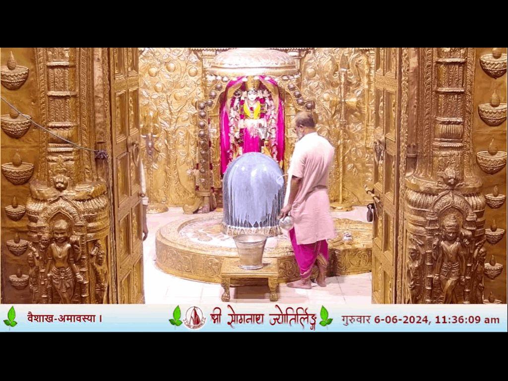 TODAY DARSHAN SHRI SOMNATH BABA OM NAMAH SHIVAYE