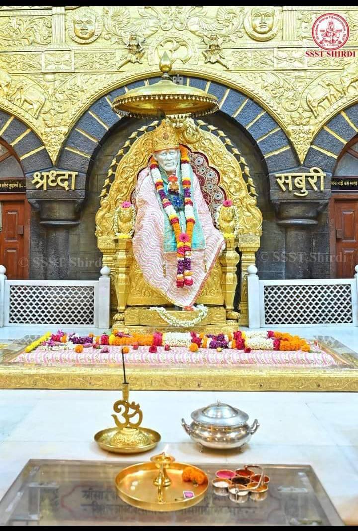                   TODAY DARSHAN SHREE SAI BABA SHIRDI SABKA MALIK EK (06/06/224)