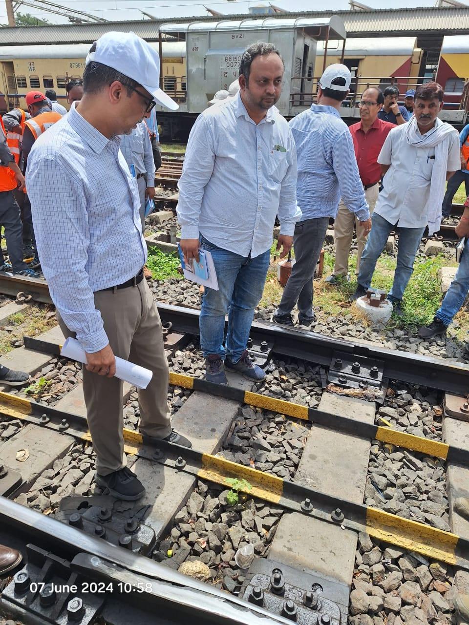 Bhopal me Railway ka hua Nirachan