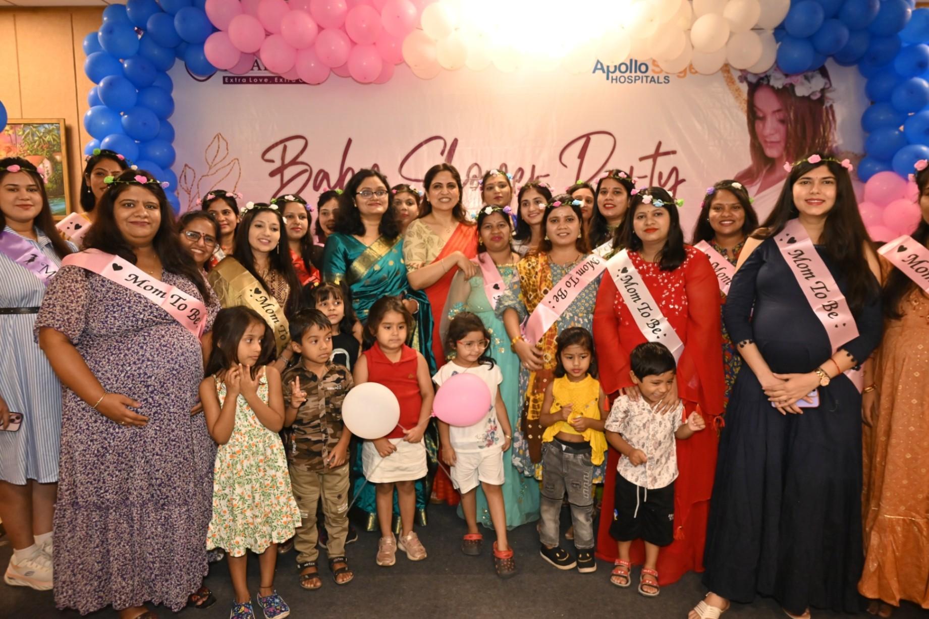 Sage Anandam successfully organised the grand baby shower party at Apollo Sage