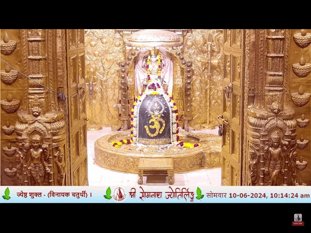 TODAY DARSHAN SHRI SOMNATH BABA OM NAMAH SHIVAYE