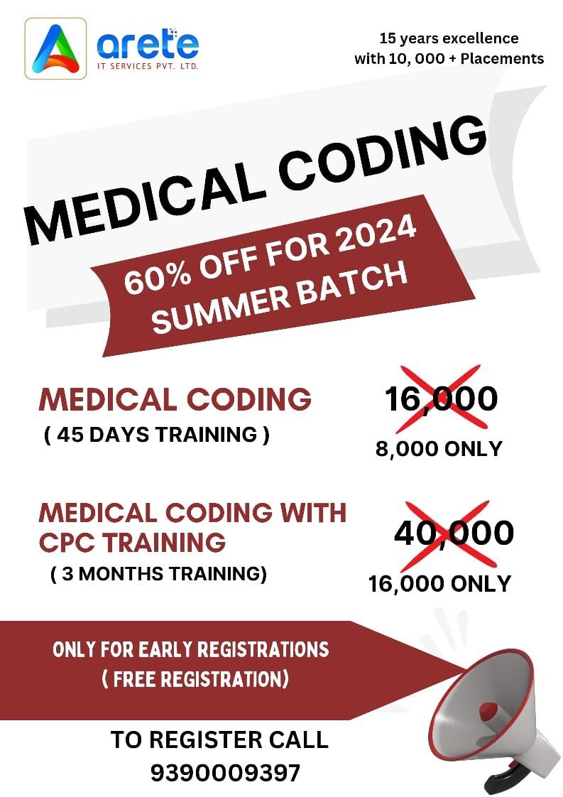  Medical coding  (training course)