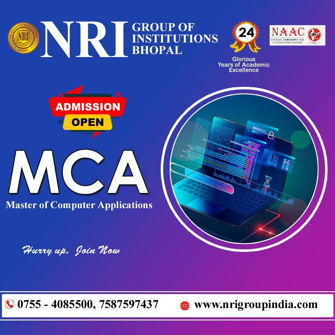 Dream big with an MCA from NRI Group of Institutions, Bhopal! 