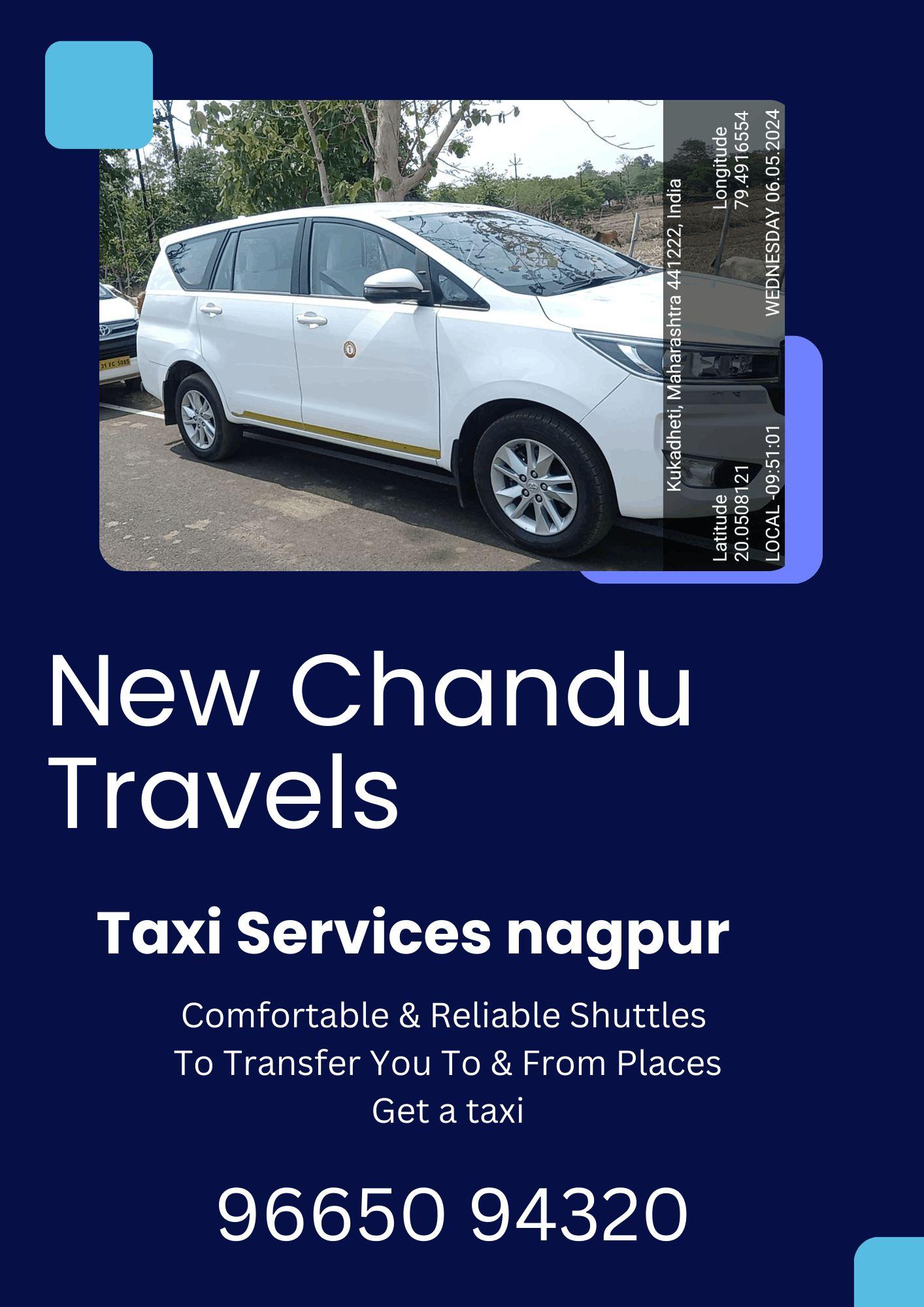 New Chandu Travels Nagpur Taxi Services Tadoba Pench Kanha Cabs 