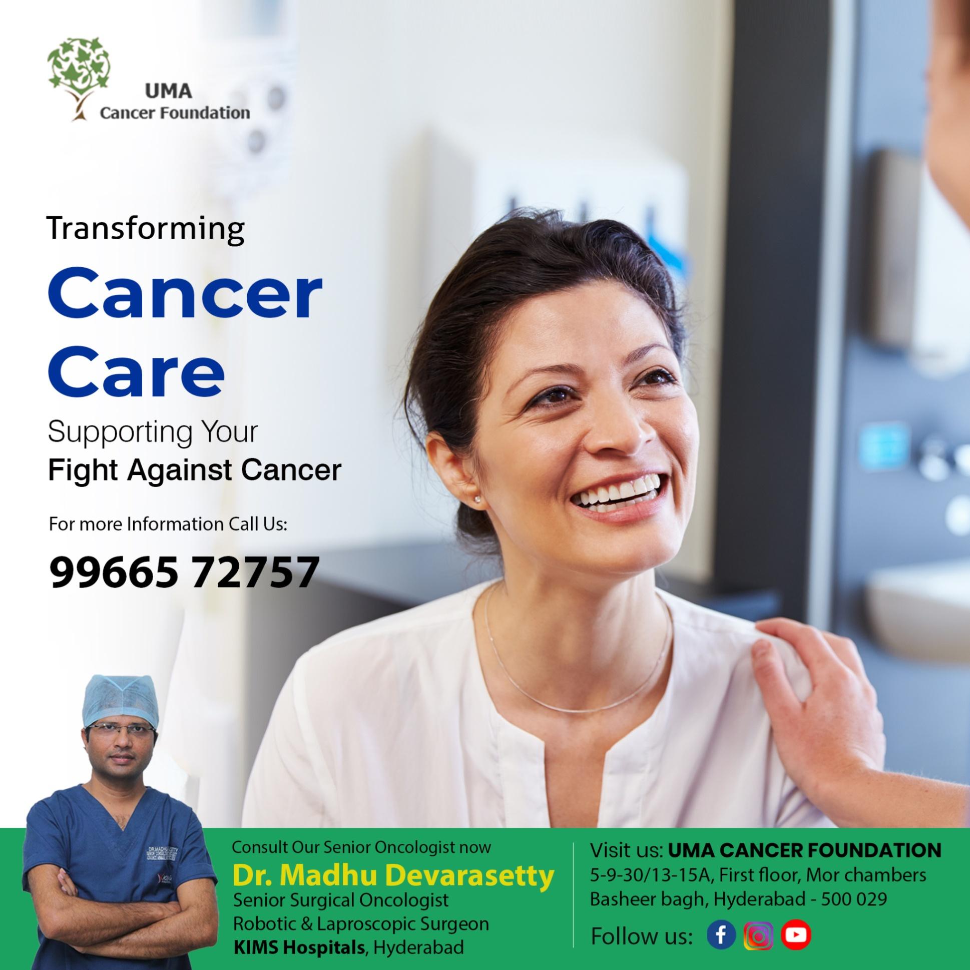 Best Cancer Treatment in Hyderabad uma cancer center