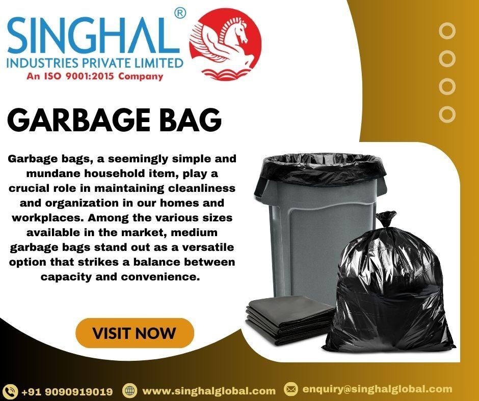  What are the different types of dustbin bags available in India?