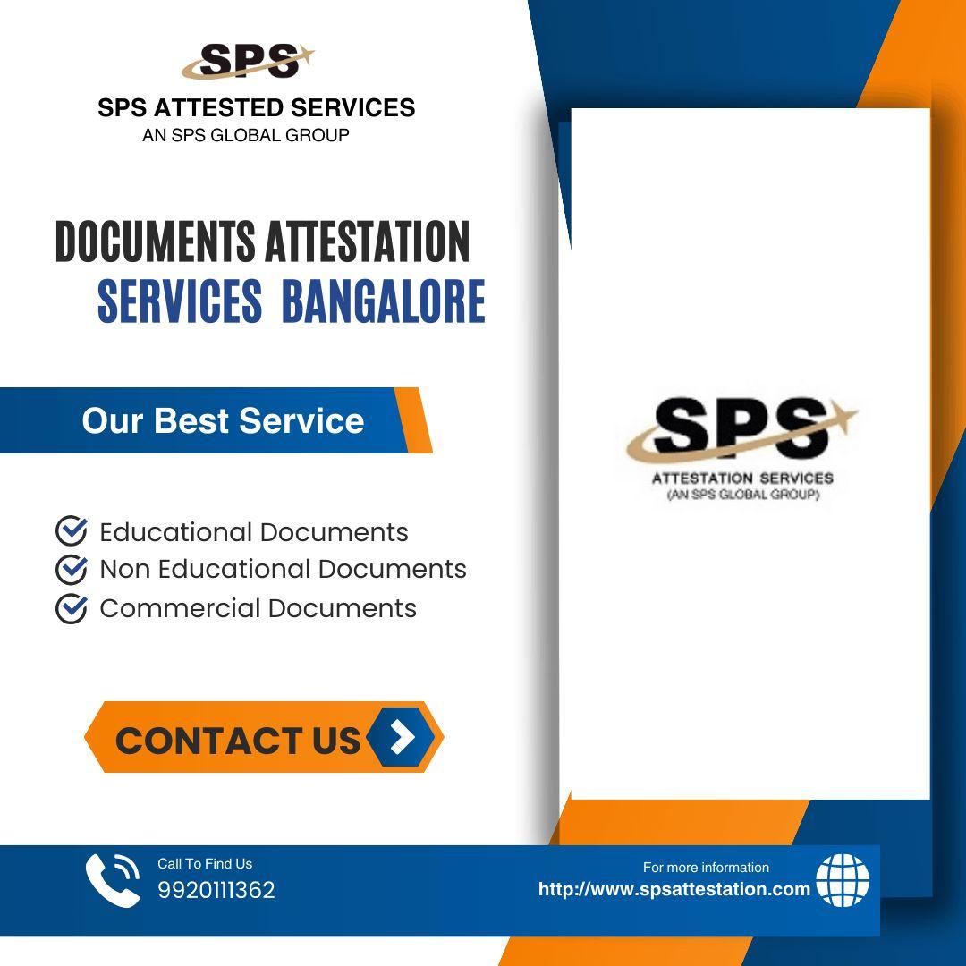 Apostille Services Bangalore | SPS Attestation