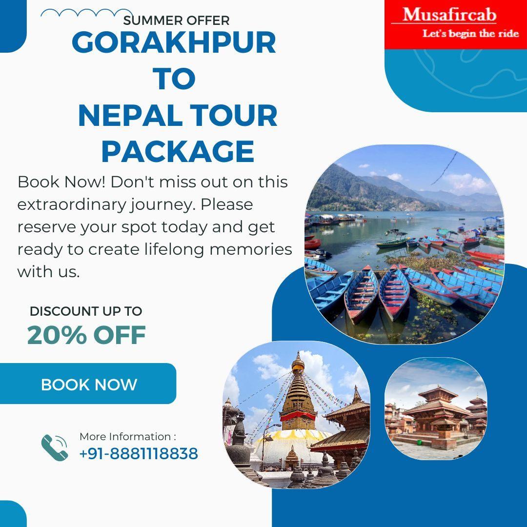 Nepal Tour Package from Gorakhpur